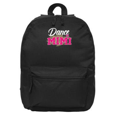 Dance Mimi Leopard Funny Dancing Mimi Mother's Day 16 in Basic Backpack