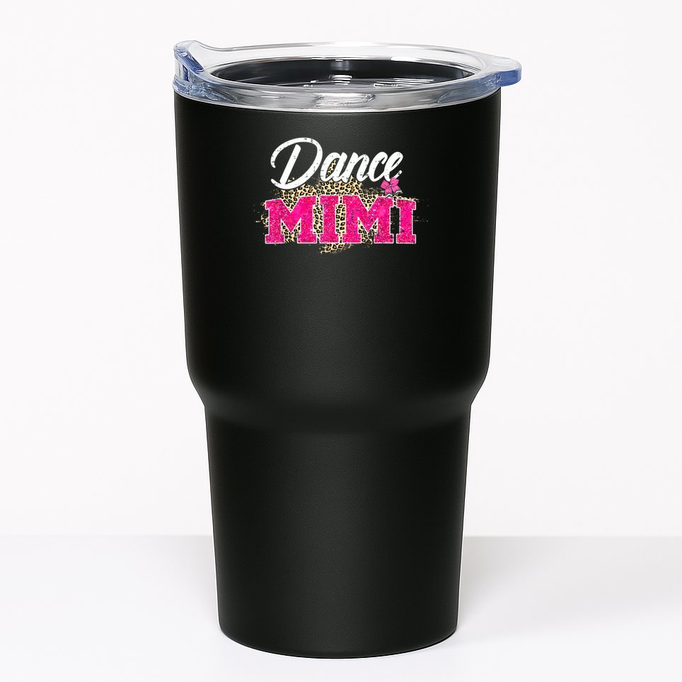 Dance Mimi Leopard Funny Dancing Mimi Mother's Day Tumbler