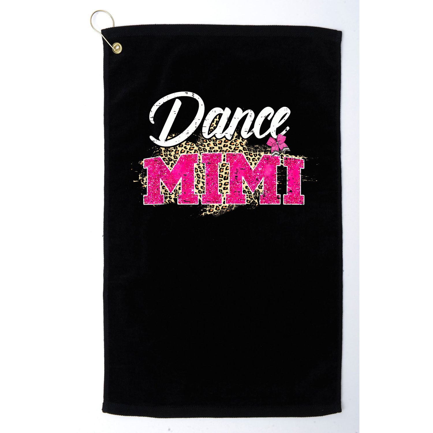 Dance Mimi Leopard Funny Dancing Mimi Mother's Day Golf Towel