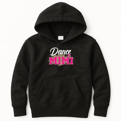 Dance Mimi Leopard Funny Dancing Mimi Mother's Day Kids Hoodie