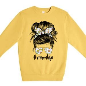 Daisy Mom Life For Wife Loves Daisy Meaningful Gift Premium Crewneck Sweatshirt