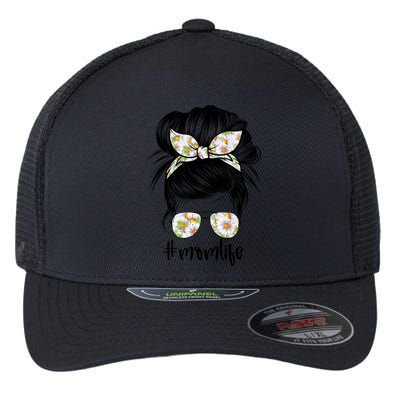 Daisy Mom Life For Wife Loves Daisy Meaningful Gift Flexfit Unipanel Trucker Cap