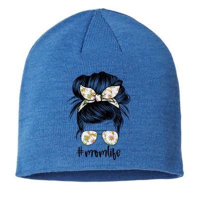 Daisy Mom Life For Wife Loves Daisy Meaningful Gift Sustainable Beanie