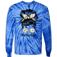 Daisy Mom Life For Wife Loves Daisy Meaningful Gift Tie-Dye Long Sleeve Shirt