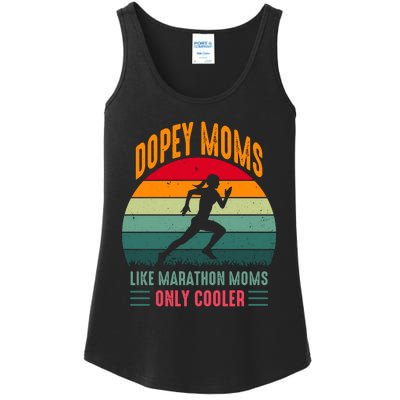 Dopey Moms Like Marathon Moms Only Cooler Vintage Ladies Essential Tank