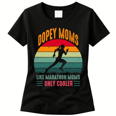 Dopey Moms Like Marathon Moms Only Cooler Vintage Women's T-Shirt