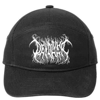 Devolver Metal Logo 7-Panel Snapback Hat