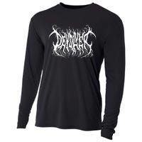 Devolver Metal Logo Cooling Performance Long Sleeve Crew