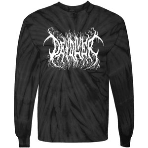 Devolver Metal Logo Tie-Dye Long Sleeve Shirt