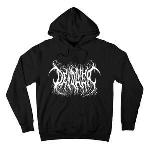 Devolver Metal Logo Tall Hoodie