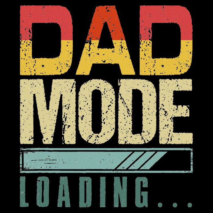 Dad Mode Loading Father's Day New Dad Parent Papa Men Cooling Performance Crew T-Shirt