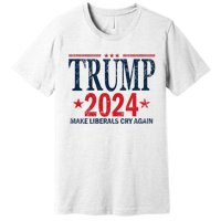 Dunny Make Liberals Cry Again Vintage Trump 2024 Premium T-Shirt