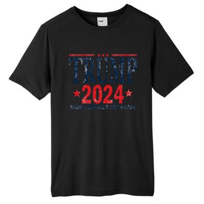 Dunny Make Liberals Cry Again Vintage Trump 2024 Tall Fusion ChromaSoft Performance T-Shirt