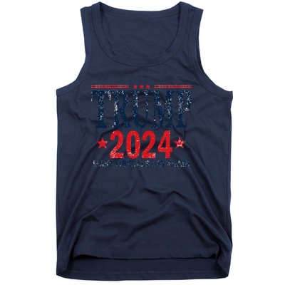 Dunny Make Liberals Cry Again Vintage Trump 2024 Tank Top