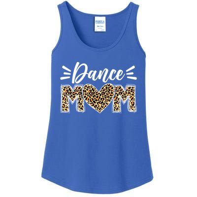 Dance Mom Leopard Funny Dancing Mom MotherS Day Gift Ladies Essential Tank