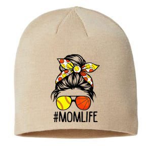 Dy Mom Life Softball Basketball Mommy Mothers Day Sustainable Beanie