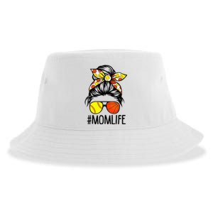 Dy Mom Life Softball Basketball Mommy Mothers Day Sustainable Bucket Hat