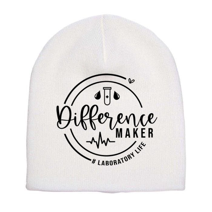 Difference Maker Laborotary Life Short Acrylic Beanie