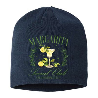 Drinking Margarita Locial Club Save Water Drink Tequila Sustainable Beanie