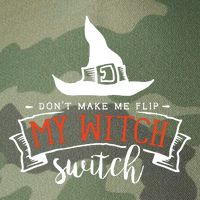 Dont Make Me Flip My Witch Switch Funny Sassy Halloweens Legacy Tie Dye Trucker Hat