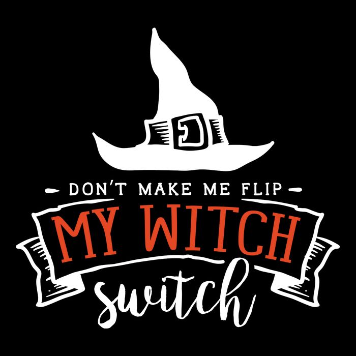 Dont Make Me Flip My Witch Switch Funny Sassy Halloweens Polo