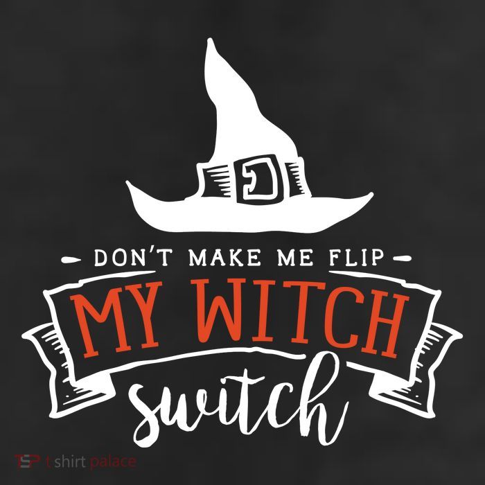 Dont Make Me Flip My Witch Switch Funny Sassy Halloweens 25L Jumbo Tote