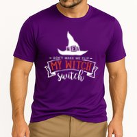 Dont Make Me Flip My Witch Switch Funny Sassy Halloweens Performance Shirt