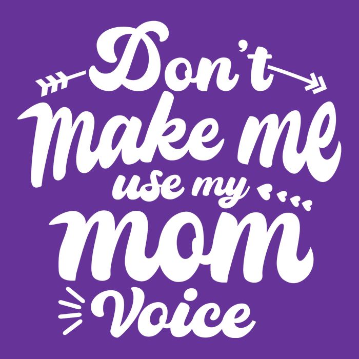 Dont Make Me Use My Mom Voice Funny Cooling Performance Crew T-Shirt