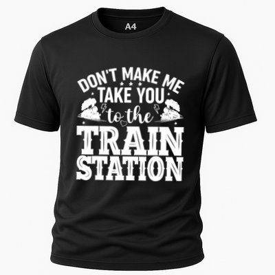 DonT Make Me Take You To The Train Station Performance Shirt