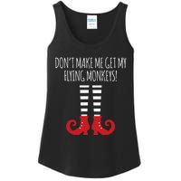 Don't Make Me Get My Flying Monkeys Halloween Costume Ladies Essential Tank