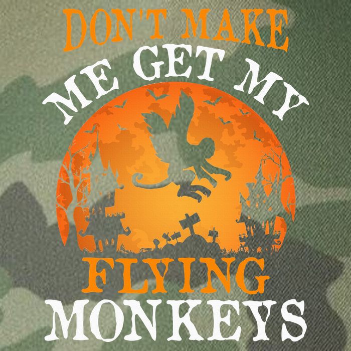 Don't Make Me Get My Flying Monkeys Legacy Tie Dye Trucker Hat