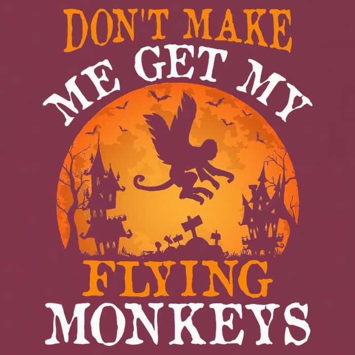 Don't Make Me Get My Flying Monkeys 16oz Travel Tumbler