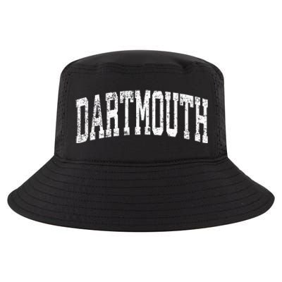 Dartmouth Massachusetts Ma Vintage Athletic Sports Design Cool Comfort Performance Bucket Hat