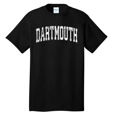 Dartmouth Massachusetts Ma Vintage Athletic Sports Design Tall T-Shirt