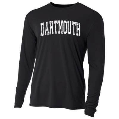 Dartmouth Massachusetts Ma Vintage Athletic Sports Design Cooling Performance Long Sleeve Crew