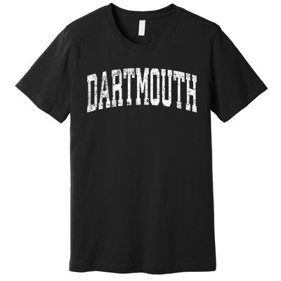 Dartmouth Massachusetts Ma Vintage Athletic Sports Design Premium T-Shirt