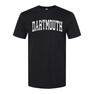 Dartmouth Massachusetts Ma Vintage Athletic Sports Design Softstyle CVC T-Shirt