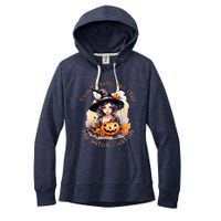 DonT Make Me Flip My Witch Switch Halloween Couples 2024 Women's Fleece Hoodie