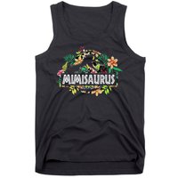 Dinosaur Mom Mothers Day Mimisaurus T Rex Flower Gift Tank Top