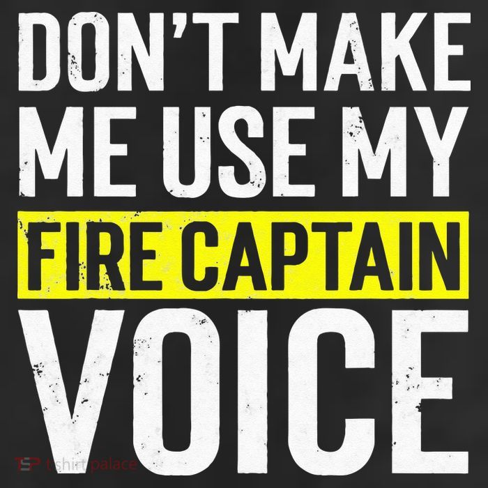 Don't Make Me Use My Firefighter Fire Captain Chief Voice Adult Drive Performance Visor