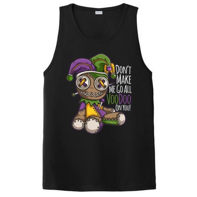 Don't Make Me Go All Voodoo Doll Gift Mardi Gras Costume Gift PosiCharge Competitor Tank