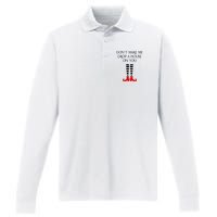 DonT Make Me Drop A House On You Performance Long Sleeve Polo