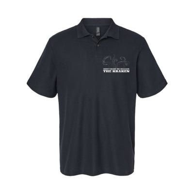 Dont Make Me Release The Kraken Sea Monster Octopus Softstyle Adult Sport Polo