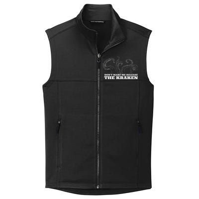 Dont Make Me Release The Kraken Sea Monster Octopus Collective Smooth Fleece Vest