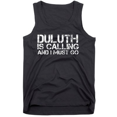 Duluth Mn Minnesota Funny City Trip Home Roots Usa Gift Tank Top