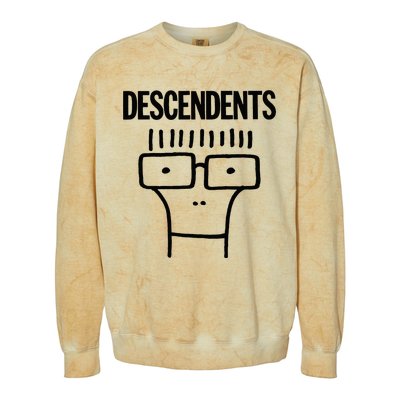 Descendents Merchandise Milo Outline Colorblast Crewneck Sweatshirt