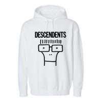 Descendents Merchandise Milo Outline Garment-Dyed Fleece Hoodie