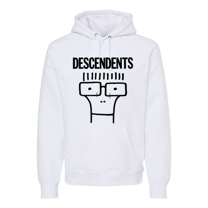 Descendents Merchandise Milo Outline Premium Hoodie