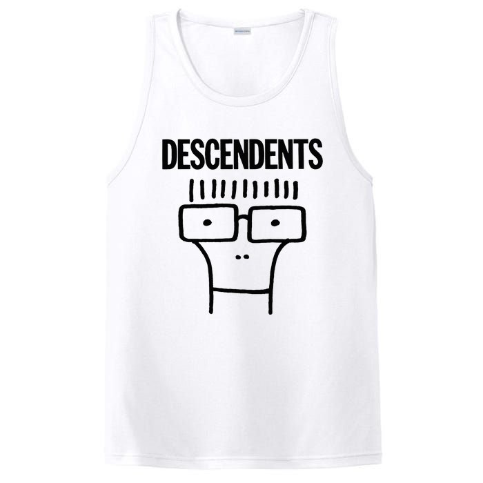 Descendents Merchandise Milo Outline PosiCharge Competitor Tank