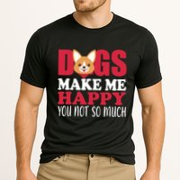 Dogs Make Me Happy You Not So Much Cooling Performance Crew T-Shirt